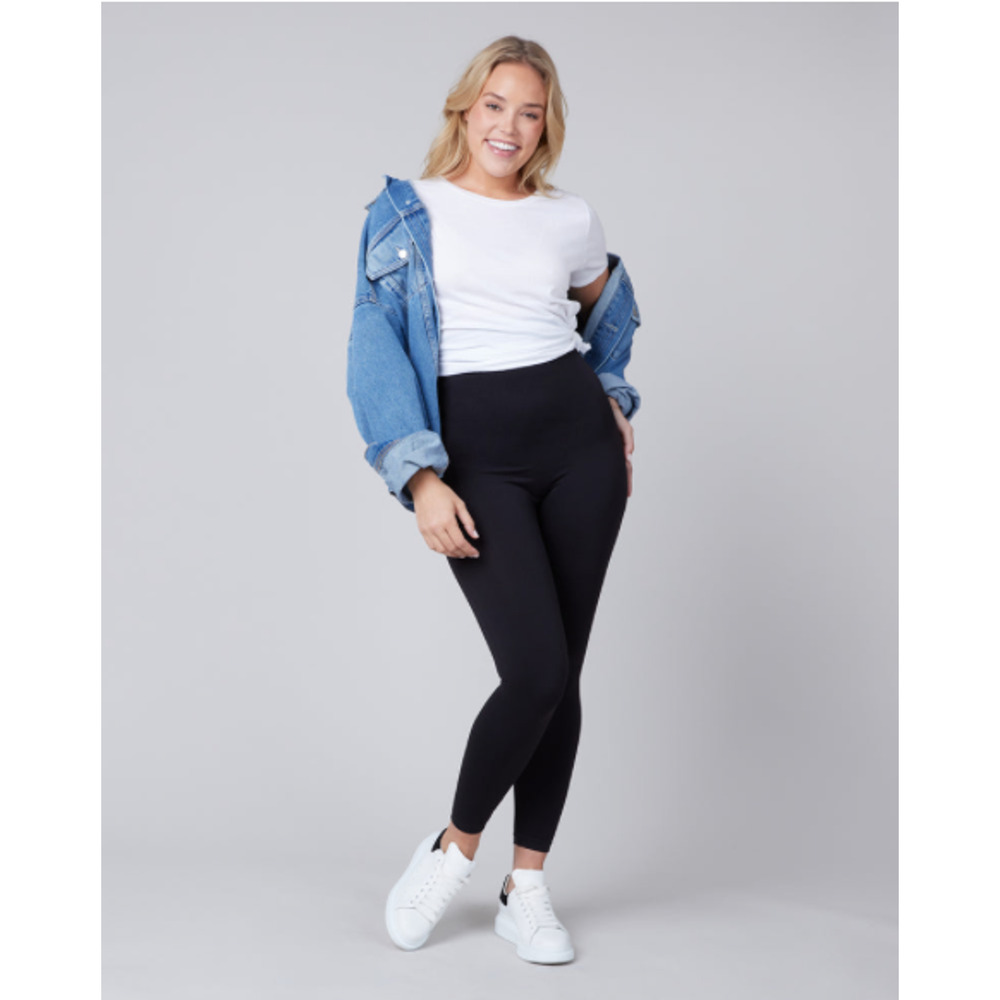 SPANX NWT Look at me Now Seamless Leggings in Black // XS - Picture 2 of 12